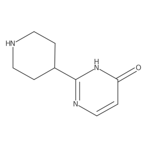 2-(Piperidin-4-yl)-3,4-dihydropyrimidin-4-one Structure