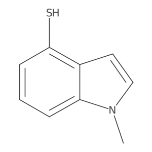 1-Methyl-1h-indole-4-thiol Structure