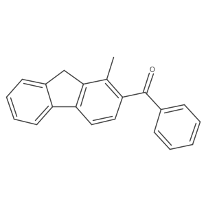 (1-Methyl-9H-fluoren-2-yl)phenylmethanone Structure