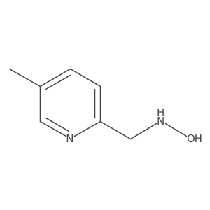 N-[(5-methylpyridin-2-yl)methyl]hydroxylamine结构式