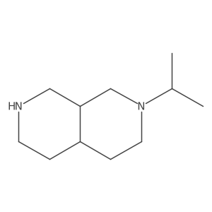 2-(Propan-2-YL)-decahydro-2,7-naphthyridine结构式