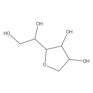 1,4-Anhydro-D-iditol Structure