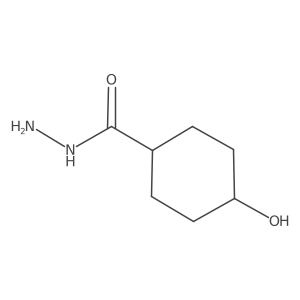 4-Hydroxycyclohexanecarbohydrazide结构式