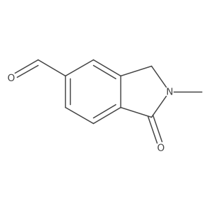 2-Methyl-1-oxoisoindoline-5-carbaldehyde Structure