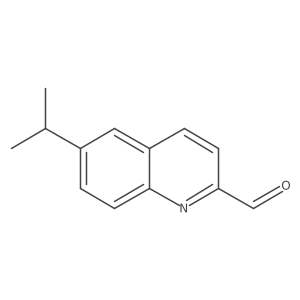 6-Isopropylquinoline-2-carbaldehyde Structure