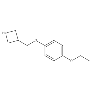 3-((4-Ethoxyphenoxy)methyl)azetidine Structure