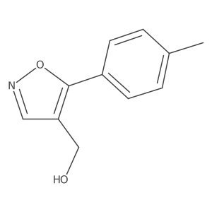 (5-(p-Tolyl)isoxazol-4-yl)methanol Structure