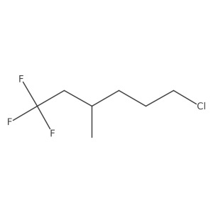 6-Chloro-1,1,1-trifluoro-3-methylhexane Structure