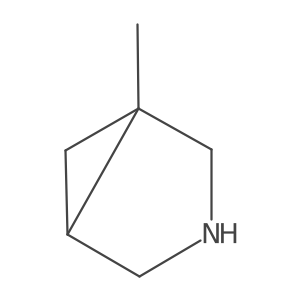 rel-(1R,5S)-1-Methyl-3-azabicyclo[3.1.0]hexane结构式