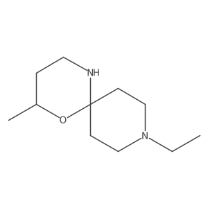 9-Ethyl-2-methyl-1-oxa-5,9-diazaspiro[5.5]undecane Structure