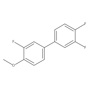 4-(3,4-Difluorophenyl)-2-fluoro-1-methoxybenzene Structure