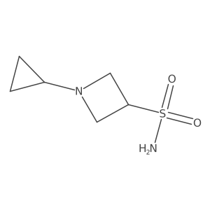 1-cyclopropyl-3-Azetidinesulfonamide结构式