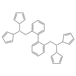 2,2'-Bis((di(1H-pyrrol-1-yl)phosphino)oxy)-1,1'-biphenyl Structure