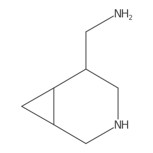 3-azabicyclo[4.1.0]heptan-5-ylmethanamine Structure