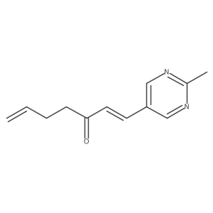 1-(2-Methylpyrimidin-5-yl)-3-oxo-hepta-1,6-diene Structure