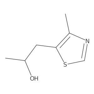 1-(4-Methyl-1,3-thiazol-5-yl)propan-2-ol Structure