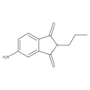 4-Amino-N-propylphthalimide Structure