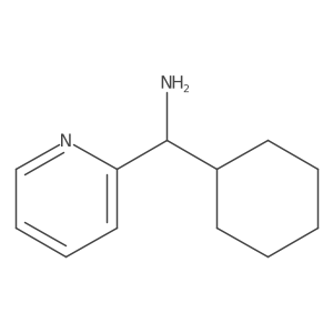 Cyclohexyl(pyridin-2-yl)methanamine Structure