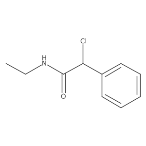 I+/--Chloro-N-ethylbenzeneacetamide结构式