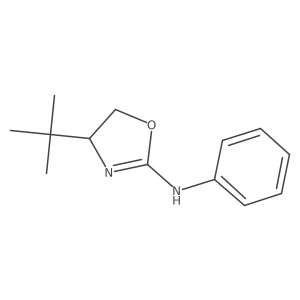 (4S)-4-tert-Butyl-N-phenyl-4,5-dihydro-1,3-oxazol-2-amine结构式