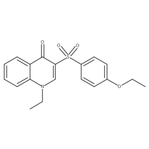 3-((4-ethoxyphenyl)sulfonyl)-1-ethylquinolin-4(1H)-one Structure