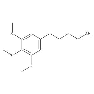 4-(3,4,5-Trimethoxyphenyl)butan-1-amine结构式