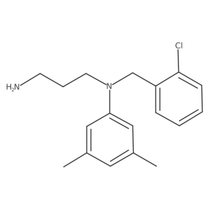 N1-[(2-Chlorophenyl)methyl]-N1-(3,5-dimethylphenyl)-1,3-propanediamine Structure