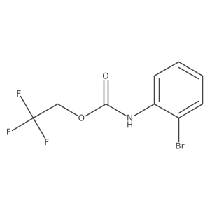 2,2,2-trifluoroethyl N-(2-bromophenyl)carbamate Structure