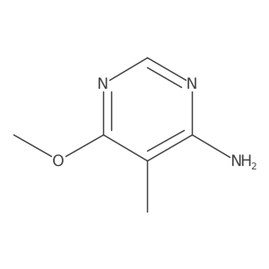 6-Methoxy-5-methylpyrimidin-4-amine结构式