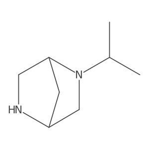 (1R,4R)-2-Isopropyl-2,5-diazabicyclo[2.2.1]heptane Structure