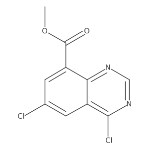 Methyl 4,6-dichloroquinazoline-8-carboxylate Structure