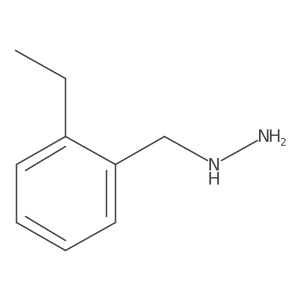 (2-Ethylbenzyl)hydrazine结构式