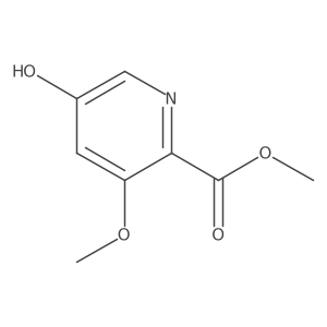 Methyl 5-hydroxy-3-methoxypicolinate Structure
