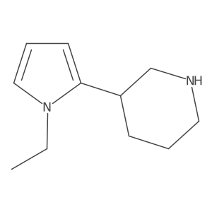 3-(1-Ethyl-1H-pyrrol-2-yl)piperidine Structure