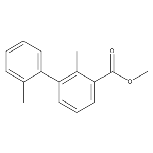 Methyl 2-methyl-3-(2-methylphenyl)benzoate Structure