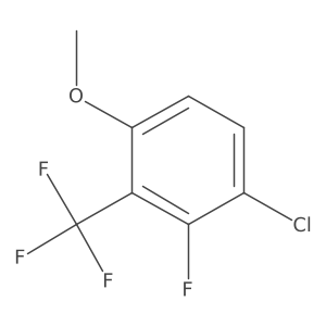 1-Chloro-2-fluoro-4-methoxy-3-(trifluoromethyl)benzene Structure