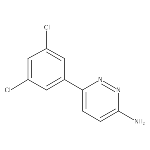 6-(3,5-Dichlorophenyl)pyridazin-3-amine结构式
