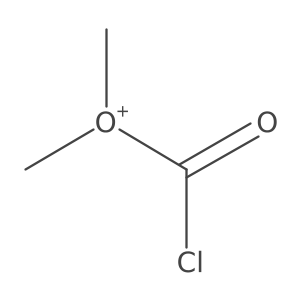 (Chlorocarbonyl)dimethyloxonium结构式