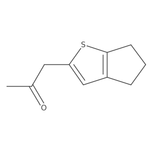 1-{4H,5H,6H-cyclopenta[b]thiophen-2-yl}propan-2-one Structure