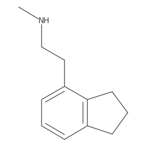 2-(indan-4-yl)ethyl-N-methylamine结构式