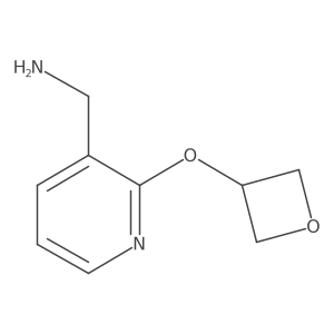 (2-(Oxetan-3-yloxy)pyridin-3-yl)methanamine结构式