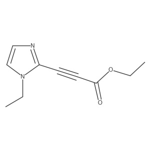 Ethyl 3-(1-ethyl-1H-imidazol-2-yl)prop-2-ynoate Structure