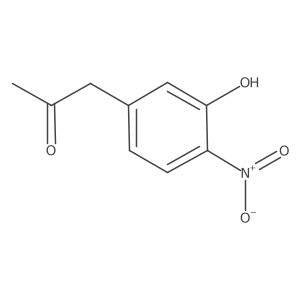 1-(3-Hydroxy-4-nitrophenyl)propan-2-one结构式