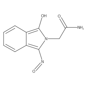 2-[1-(hydroxyimino)-3-oxo-2,3-dihydro-1H-isoindol-2-yl]acetamide Structure
