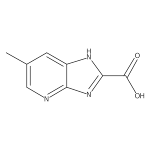 6-Methyl-3H-imidazo[4,5-b]pyridine-2-carboxylic acid Structure
