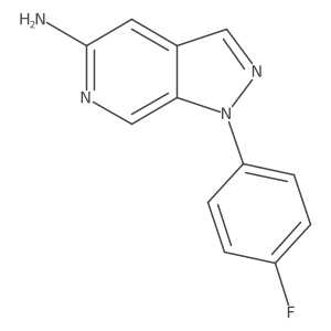 1-(4-fluorophenyl)-1H-pyrazolo[3,4-c]pyridin-5-amine Structure