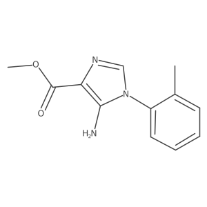 methyl 5-amino-1-(2-methylphenyl)-1H-imidazole-4-carboxylate Structure