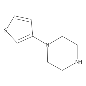 1-(3-Thienyl)piperazine结构式