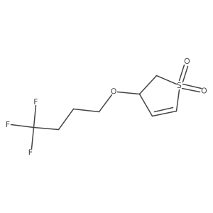 3-(4,4,4-Trifluorobutoxy)-2,3-dihydro-1lambda6-thiophene-1,1-dione Structure