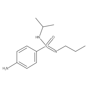4-amino-N-(propan-2-yl)-N-propylbenzene-1-sulfonoimidamide Structure